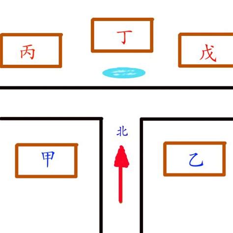 丁字路口旁邊的房子